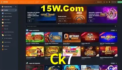 Biblioteca de slots populares na Ck7